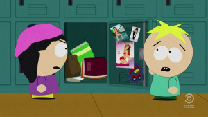 So judging from the locker photos, I take it Butters is no longer ...