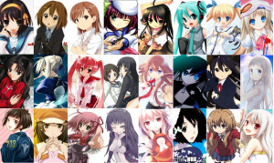 My Favorite Female Anime Characters: 2012