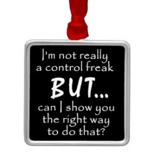 FUNNY INSULTS CONTROL FREAK QUOTES COMMENTS BLACK CHRISTMAS TREE ...