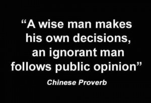 Ah yes, the 'public opinion'....