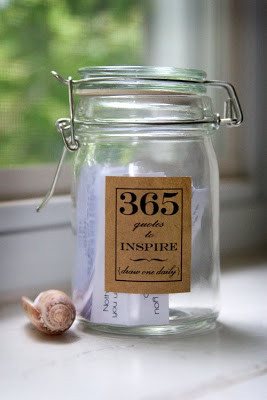 ... introduce the latest Lettered Cottage creation, the “Quote Jar