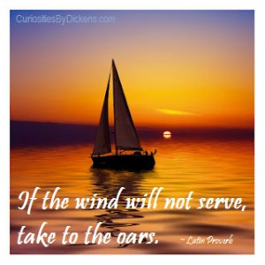Take to the oars…
