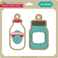 Milk and Canning Jar Tags