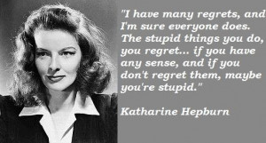 Katharine hepburn famous quotes 1