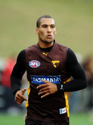 Josh Gibson in Hawthorn colours. Picture: Michael Dodge Source: Herald ...