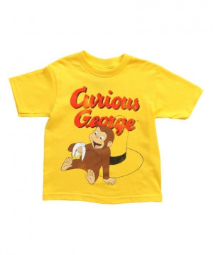... Read Across America T-Shirts | Boys Curious George Yellow T-Shirt