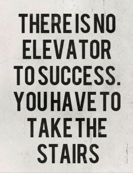 Take one step at a time