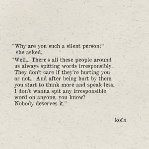 broken, hurt, people, quote, quotes, sad, sadness, silence, spit ...
