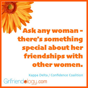 Women's friendship month is every month.