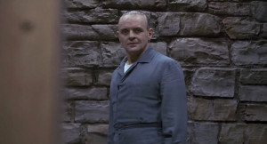 ... Hopkins as Dr. Hannibal Lecter in The Silence of the Lambs (1991