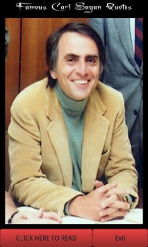 View bigger - Famous Carl Sagan Quotes for Android screenshot