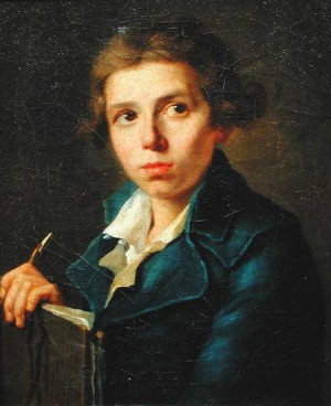 Jacques Louis David was born in Paris and first studied with Francois ...