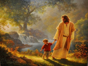 Jesus Christ Walks with Me by myjavier007