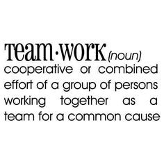 team work more teamwork vinyls dictionary definition work definition ...