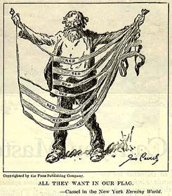 Red Scare 1920s Political Cartoons America