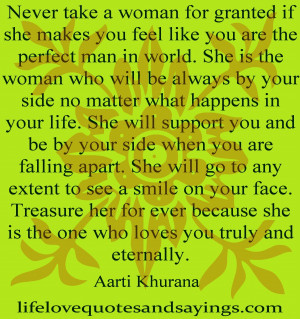 woman who will be always by your side no matter what happens in your ...