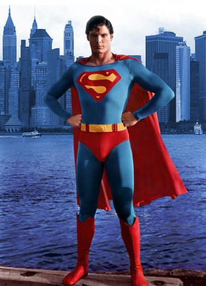 Christopher Reeves as Superman 1977
