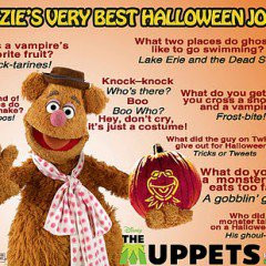Fozzie Bear of the Muppet’s Shares His Best Halloween Jokes