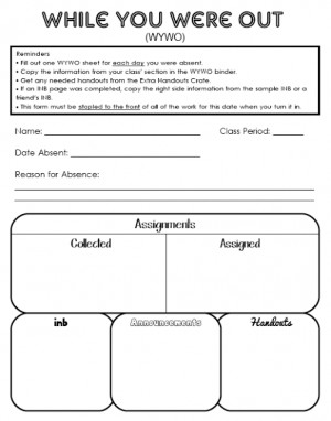 Student Project Graphic Organizer Template