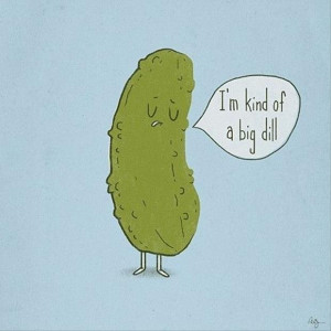 funny pickle, dill pickles