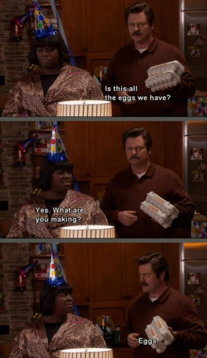Parks and Recreation Ron Swanson Quotes
