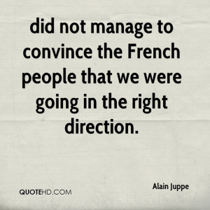 Alain Juppe Quotes