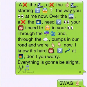 Justin Bieber Song Lyrics Emoji