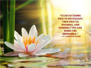 Fold Picture Quote On- Inspirational Quote On Doing The Impossible | A ...