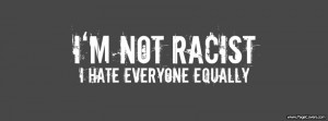 Not Racist Racism