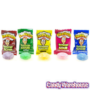 Home Flavors Sour Candy WarHeads Extreme Sour Candy Packs: 175-Piece ...