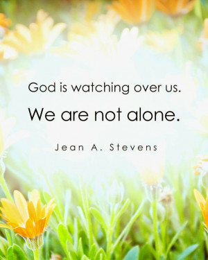 The Sprinkles on my Ice Cream: God is always there. His love is ...