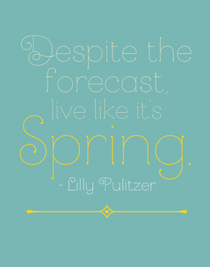 Spring Quotes