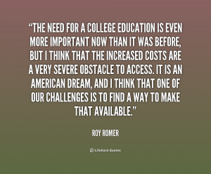 Quotes About College Education