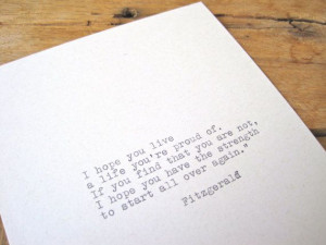 Vintage Typewriter quote. Inspirational Quote. 5x7 wall print.