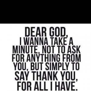 just feel so blessed for everything i have right now