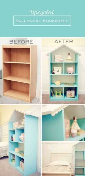 Diy Dollhouse Bookshelf: Handmade Christmas Gift