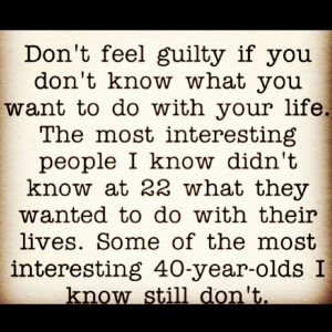 Dont Feel Guilty…