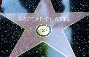 Rascal Flatts Honored On The Hollywood Walk Of Fame