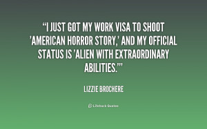 Lizzie Brochere Quotes