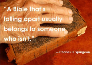 Charles H. Spurgeon quote #Bible