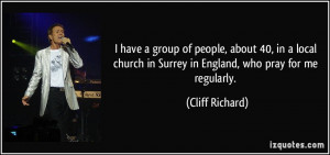 have a group of people, about 40, in a local church in Surrey in ...