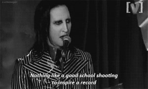 Marilyn Manson #marilyn manson gif #manson gif #kerrang #columbia ...