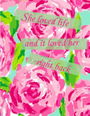 Lilly Pulitzer iPhone wallpaper