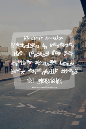 Famous quotes about spring on inspirational pictures of Paris