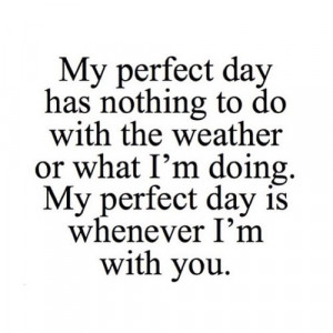 My dream is for you to be happy; even if I’m not the one walking by ...