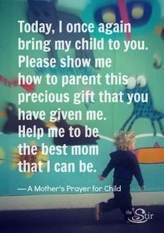 Mother's Prayer for Her Child- Sofia you are our world already! Can ...