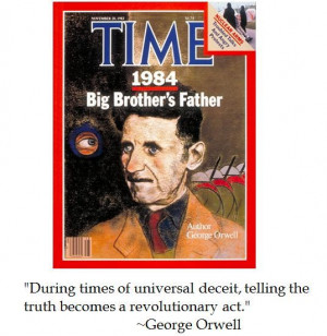 george orwell on truth # quotes