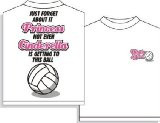 Cinderella Volleyball Short Sleeve Volleyball T-Shirt (411 Print ...