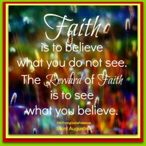 faith Saint Augustine