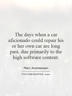 Car Quotes Marc Andreessen Quotes